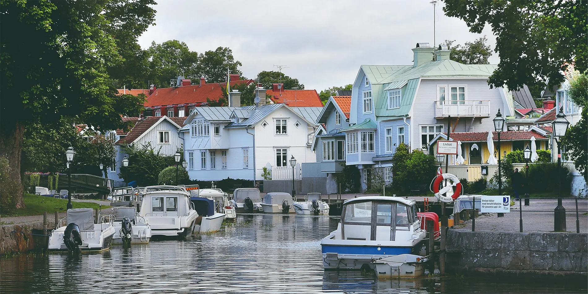 Foto: Trosa kommun Kanal i Trosa kommun