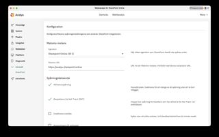 Whitespace Analys, generera SPFx-filer i Matomo