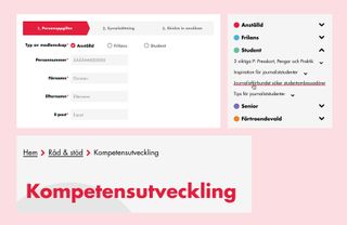 Journalistförbundet komponenter